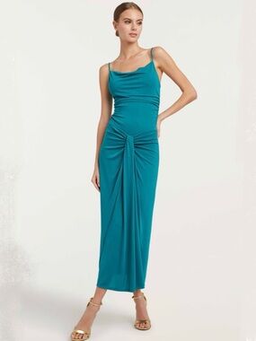 NEW Cinq à Sept Vallory Skirt in Blue Jade, Size 6, Never Worn